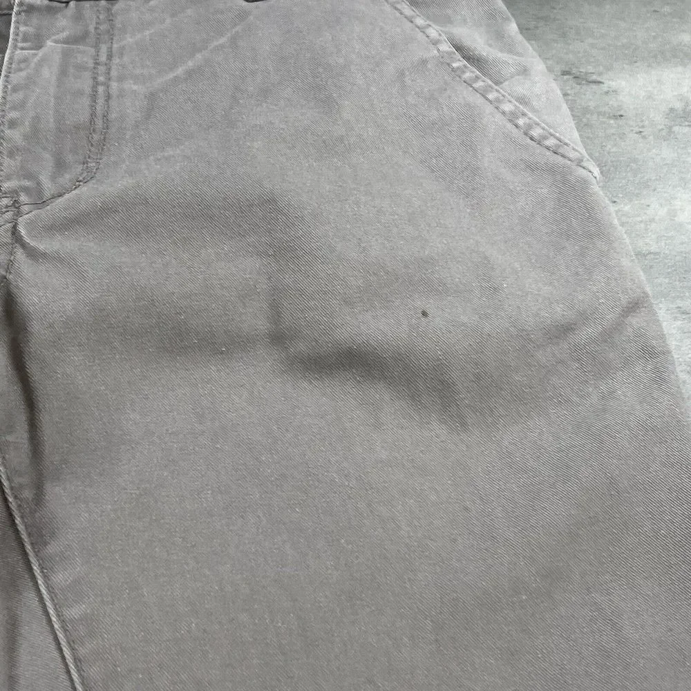 Free World‎ Pants Men 30x31 Gray Chino Trouser Straight Leg Skate Grunge Minimal